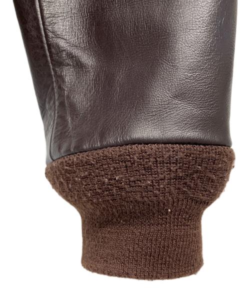 MORGAN MEMPHIS BELLE（モーガン メンフィス ベル）MORGAN MEMPHIS BELLE (モーガン メンフィス ベル) A-2 FLIGHT JACKET ブラウン サイズ:40の古着・服飾アイテム