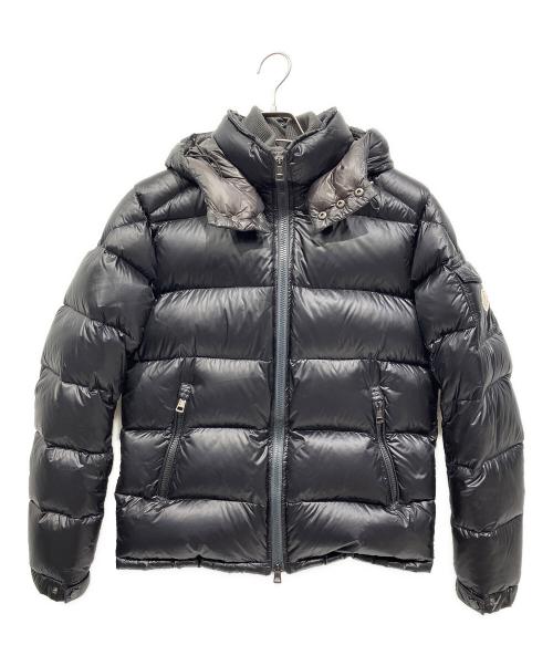 MONCLER（モンクレール）MONCLER (モンクレール) ダブルジップアップダウンジャケット ブラック サイズ:1の古着・服飾アイテム