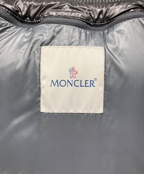 MONCLER（モンクレール）MONCLER (モンクレール) ダブルジップアップダウンジャケット ブラック サイズ:1の古着・服飾アイテム