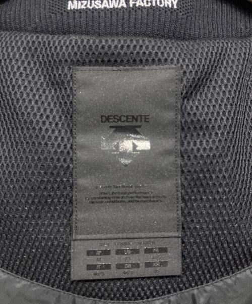 DESCENTE（デサント）DESCENTE (デサント) MIZUSAWA DOWN JACKET ブラック サイズ:Mの古着・服飾アイテム