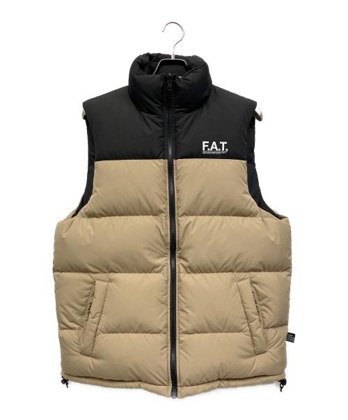 FAT（エフエーティー）FAT (エフエーティー) ダウンベスト ブラック サイズ:SKINNYの古着・服飾アイテム