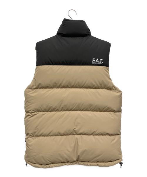 FAT（エフエーティー）FAT (エフエーティー) ダウンベスト ブラック サイズ:SKINNYの古着・服飾アイテム