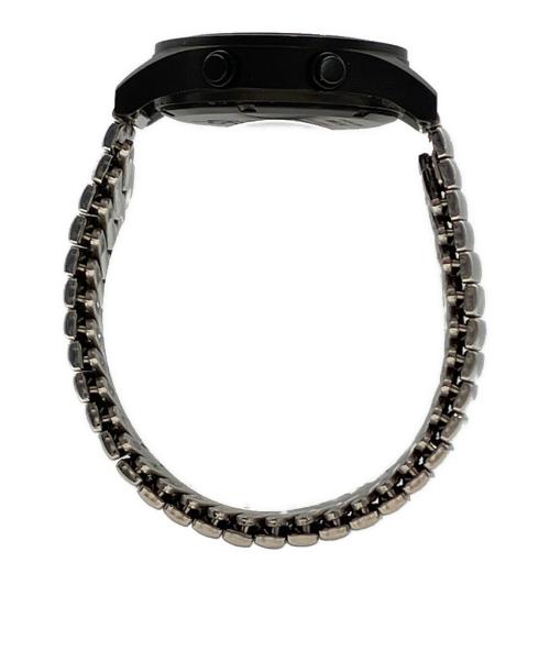 SB（エスビー）SB (エスビー) FAT (エフエーティー) VAGUE WATCH CO (ヴァーグウォッチカンパニー) デジタルウォッチ ブラックの古着・服飾アイテム