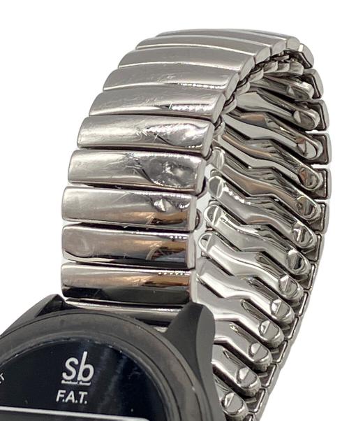 SB（エスビー）SB (エスビー) FAT (エフエーティー) VAGUE WATCH CO (ヴァーグウォッチカンパニー) デジタルウォッチ ブラックの古着・服飾アイテム