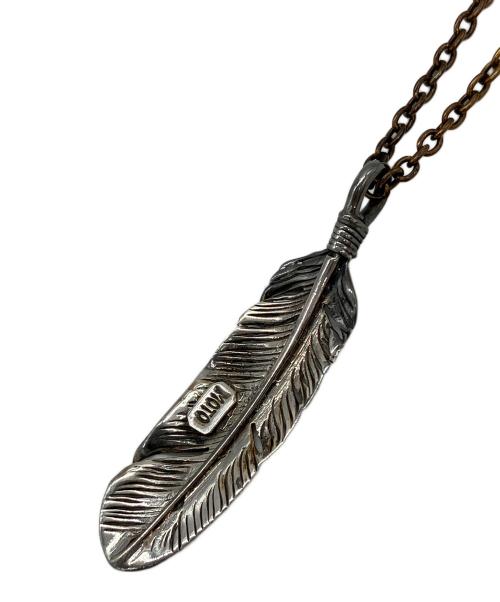 MOTO（モト）MOTO (モト) フェザーモチーフネックレス シルバーカラーの古着・服飾アイテム