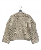 TODAYFULトゥデイフル）の古着「Pattern Hand Knit」｜アイボリー
