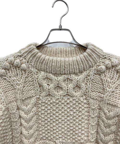 TODAYFUL（トゥデイフル）TODAYFUL (トゥデイフル) Pattern Hand Knit アイボリー サイズ:FREEの古着・服飾アイテム