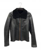 PAUL SMITHポールスミス）の古着「レザージャケット」｜ブラック