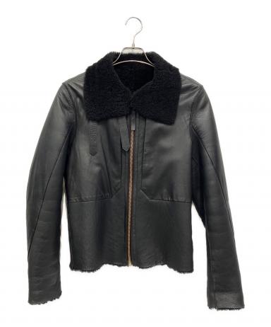 paulsmith ブラックレザージャケット archive darkwear 中古・古着通販】PAUL SMITH (ポールスミス) レザージャケット