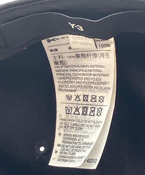 Y-3（ワイスリー）Y-3 (ワイスリー) キャップ ブラック サイズ:60cmの古着・服飾アイテム