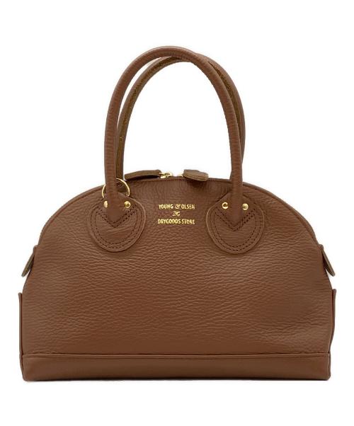 YOUNG & OLSEN The DRYGOODS STORE（ヤングアンドオルセン ザ ドライグッズストア）YOUNG & OLSEN The DRYGOODS STORE (ヤングアンドオルセン ザ ドライグッズストア) ハンドバッグ ブラウンの古着・服飾アイテム