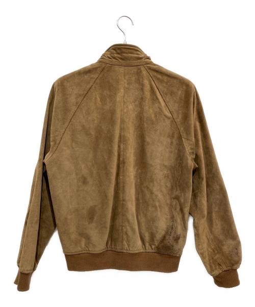 POLO RALPH LAUREN（ポロ・ラルフローレン）POLO RALPH LAUREN (ポロ・ラルフローレン) レザースイングトップ ブラウン サイズ:Sの古着・服飾アイテム