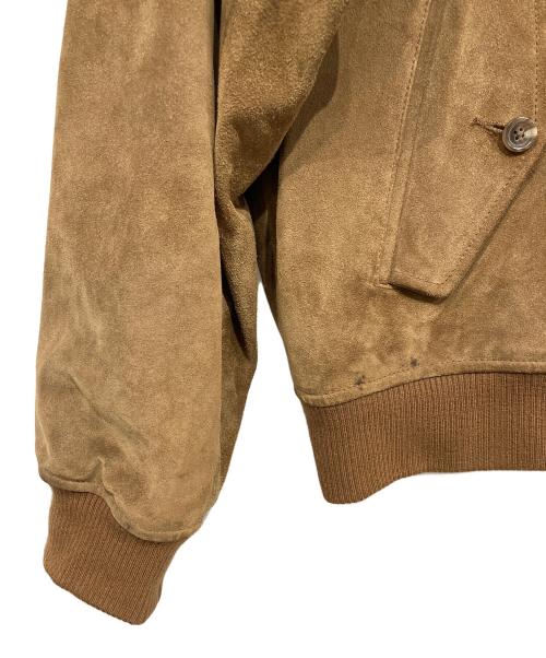 POLO RALPH LAUREN（ポロ・ラルフローレン）POLO RALPH LAUREN (ポロ・ラルフローレン) レザースイングトップ ブラウン サイズ:Sの古着・服飾アイテム