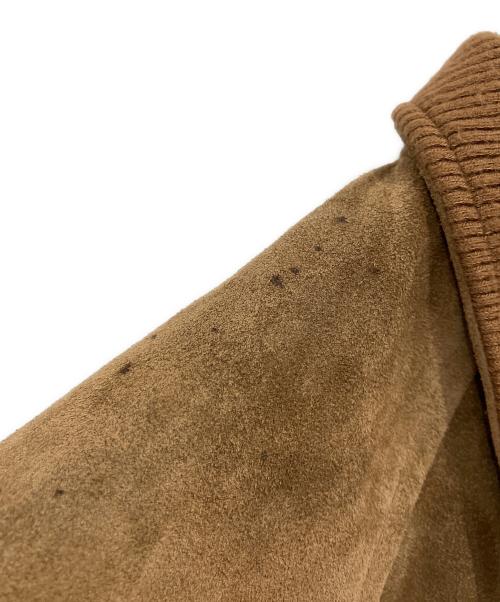 POLO RALPH LAUREN（ポロ・ラルフローレン）POLO RALPH LAUREN (ポロ・ラルフローレン) レザースイングトップ ブラウン サイズ:Sの古着・服飾アイテム