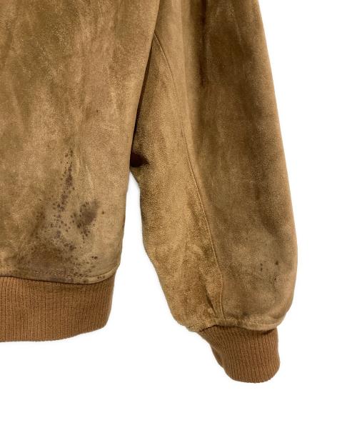 POLO RALPH LAUREN（ポロ・ラルフローレン）POLO RALPH LAUREN (ポロ・ラルフローレン) レザースイングトップ ブラウン サイズ:Sの古着・服飾アイテム