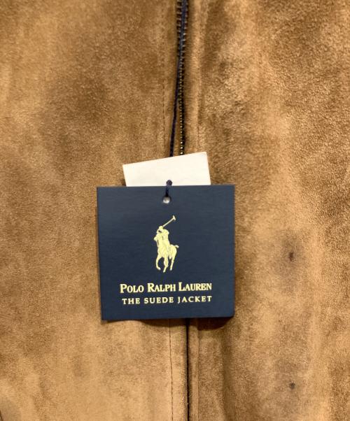 POLO RALPH LAUREN（ポロ・ラルフローレン）POLO RALPH LAUREN (ポロ・ラルフローレン) レザースイングトップ ブラウン サイズ:Sの古着・服飾アイテム