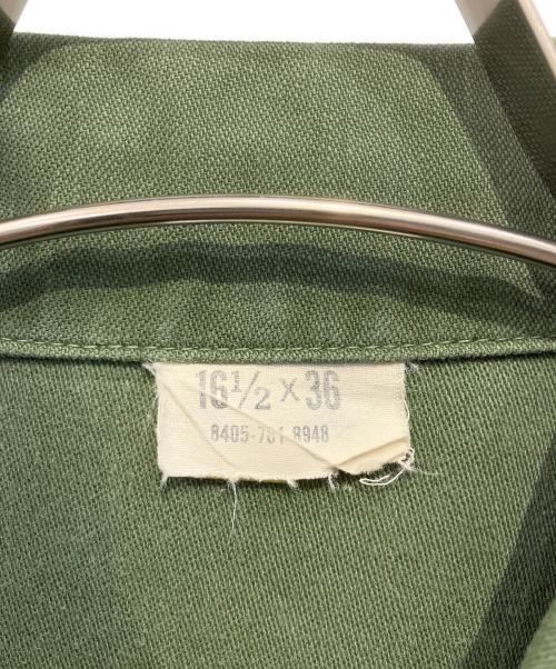 US ARMY（ユーエスアーミー）US ARMY (ユーエスアーミー) カバーオール グリーン サイズ:16 1/2×36の古着・服飾アイテム