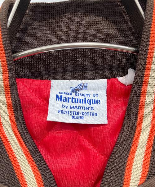 Martunique（マルティニーク）Martunique (マルティニーク) スタジャン ブラウン サイズ:LARGEの古着・服飾アイテム