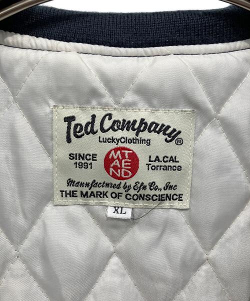 TED COMPANY（テッドカンパニー）TED COMPANY (テッドカンパニー) スタジャン ネイビー サイズ:XLの古着・服飾アイテム