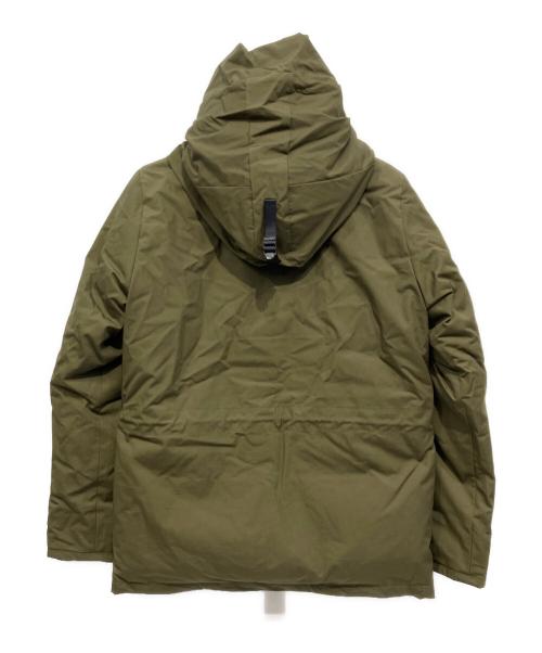 THUMB SUCKER（サム・サッカー）THUMB SUCKER (サム・サッカー) 高密度ウェザーダウンジャケット オリーブ サイズ:M 未使用品の古着・服飾アイテム