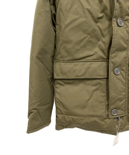 THUMB SUCKER（サム・サッカー）THUMB SUCKER (サム・サッカー) 高密度ウェザーダウンジャケット オリーブ サイズ:M 未使用品の古着・服飾アイテム