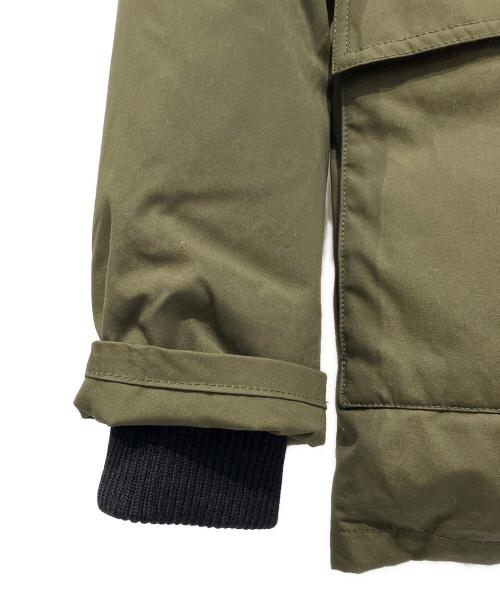 THUMB SUCKER（サム・サッカー）THUMB SUCKER (サム・サッカー) 高密度ウェザーダウンジャケット オリーブ サイズ:M 未使用品の古着・服飾アイテム