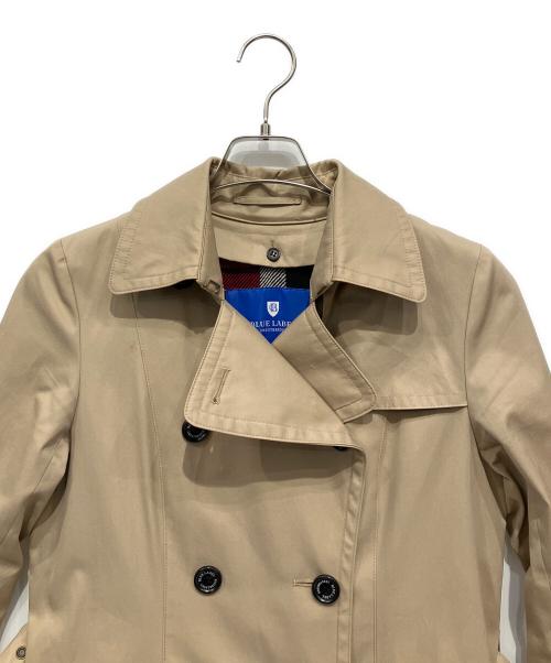 BLUE LABEL CRESTBRIDGE（ブルーレーベルクレストブリッジ）BLUE LABEL CRESTBRIDGE (ブルーレーベルクレストブリッジ) トレンチコート ベージュ サイズ:Lの古着・服飾アイテム