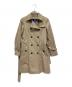 BLUE LABEL CRESTBRIDGE（ブルーレーベルクレストブリッジ）の古着「トレンチコート」｜ベージュ