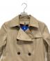 中古・古着 BLUE LABEL CRESTBRIDGE (ブルーレーベルクレストブリッジ) トレンチコート ベージュ サイズ:L：12000円