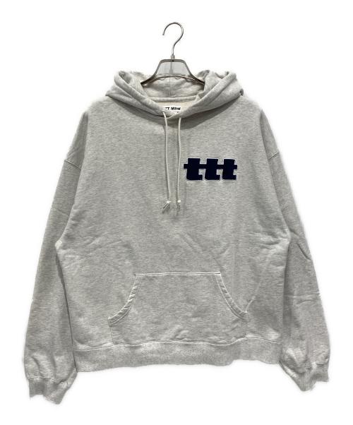 TTT MSW（ティー）TTT MSW (ティー) パーカー ライトグレー サイズ:XLの古着・服飾アイテム
