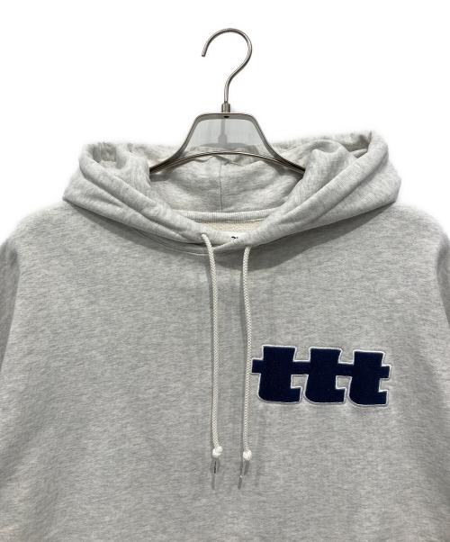 TTT MSW（ティー）TTT MSW (ティー) パーカー ライトグレー サイズ:XLの古着・服飾アイテム