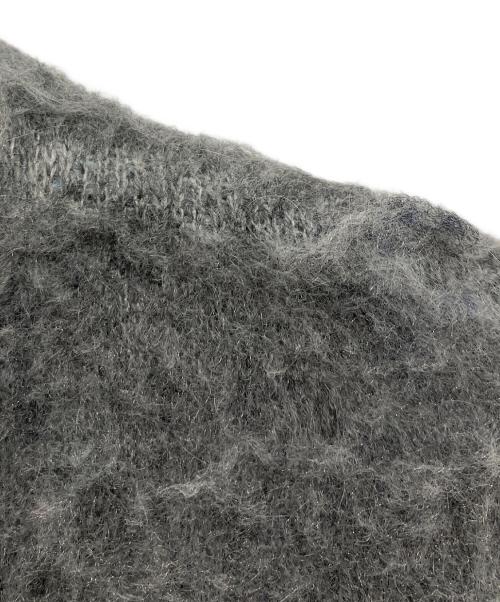 Knuth Marf（クヌースマーフ）Knuth Marf (クヌースマーフ) 厚手カーディガン ライトブルー×グレー サイズ:不明の古着・服飾アイテム