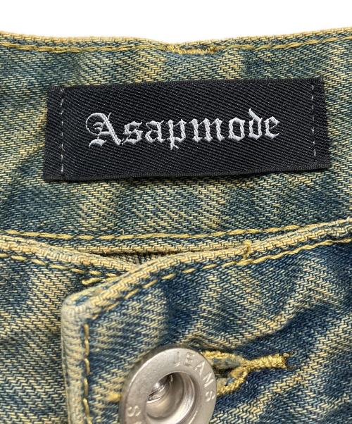 ASAPMODE（エイサップモード）ASAPMODE (エイサップモード) デニムパンツ ライトブルー サイズ:Sの古着・服飾アイテム
