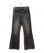 BALENCIAGAバレンシアガ）の古着「GARDE-ROBE BOOTCUT」｜ブラック