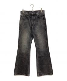 BALENCIAGA（バレンシアガ）の古着「GARDE-ROBE BOOTCUT」｜ブラック