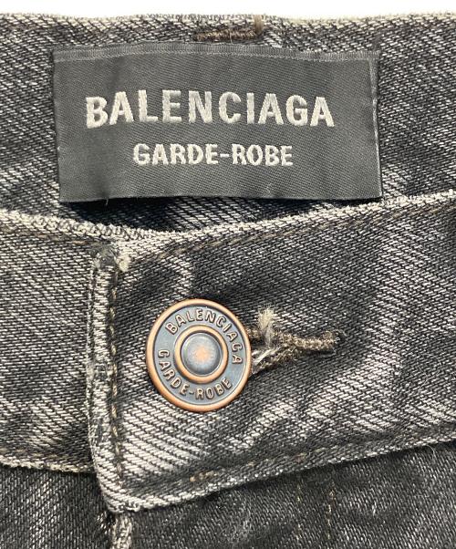 BALENCIAGA（バレンシアガ）BALENCIAGA (バレンシアガ) GARDE-ROBE BOOTCUT ブラック サイズ:73.5cmの古着・服飾アイテム