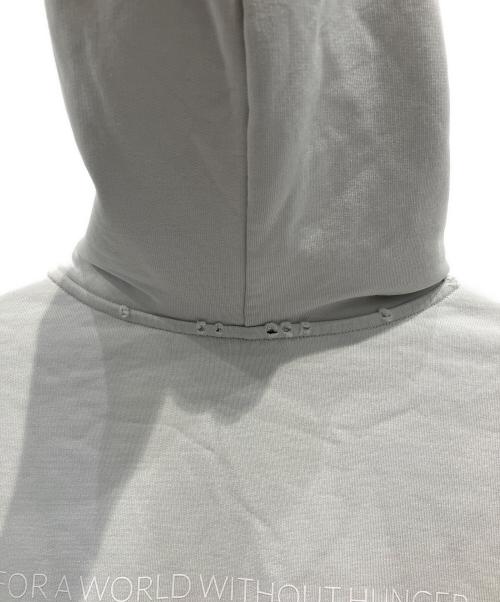 BALENCIAGA（バレンシアガ）BALENCIAGA (バレンシアガ) プルオーバーパーカー ホワイト サイズ:Sの古着・服飾アイテム