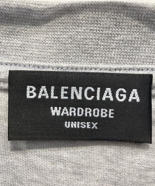 BALENCIAGA（バレンシアガ）BALENCIAGA (バレンシアガ) POLITICAL CAMPAIGN LARGE FIT TEE グレー サイズ:XSの古着・服飾アイテム