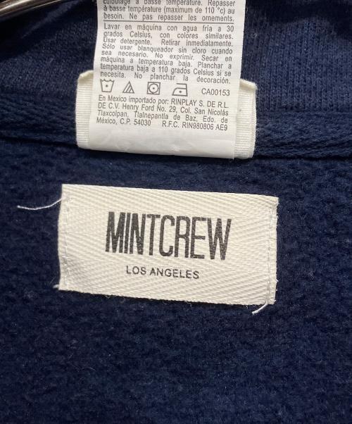 Champion REVERSE WEAVE（チャンピオン リバース ウィーブ）Champion REVERSE WEAVE (チャンピオン リバース ウィーブ) mintcrew (ミントクルー) プルオーバーパーカー ネイビー サイズ:Sの古着・服飾アイテム