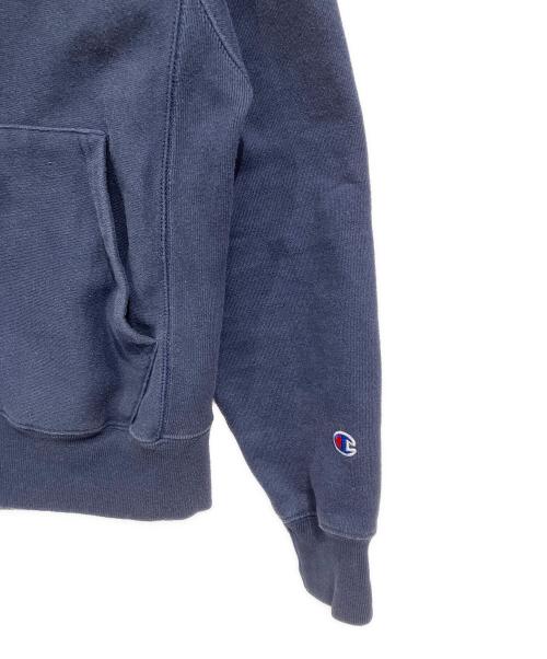 Champion REVERSE WEAVE（チャンピオン リバース ウィーブ）Champion REVERSE WEAVE (チャンピオン リバース ウィーブ) mintcrew (ミントクルー) プルオーバーパーカー ネイビー サイズ:Sの古着・服飾アイテム