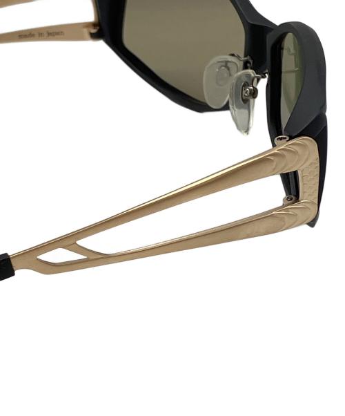 ZEAL OPTICS（ジールオプティクス）ZEAL OPTICS (ジールオプティクス) サングラス ブラック×ゴールドの古着・服飾アイテム