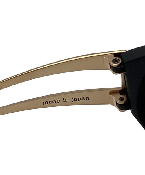 ZEAL OPTICS（ジールオプティクス）ZEAL OPTICS (ジールオプティクス) サングラス ブラック×ゴールドの古着・服飾アイテム