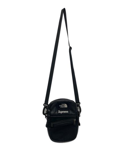 THE NORTH FACE（ザ ノース フェイス）THE NORTH FACE (ザ ノース フェイス) SUPREME (シュプリーム) 18AW Leather Shoulder Bag ブラックの古着・服飾アイテム
