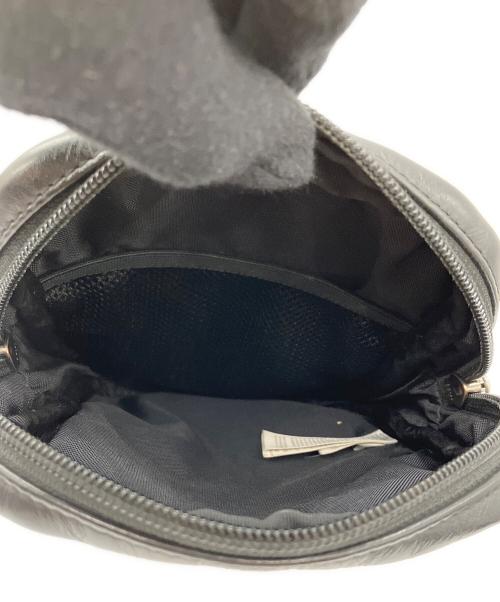 THE NORTH FACE（ザ ノース フェイス）THE NORTH FACE (ザ ノース フェイス) SUPREME (シュプリーム) 18AW Leather Shoulder Bag ブラックの古着・服飾アイテム