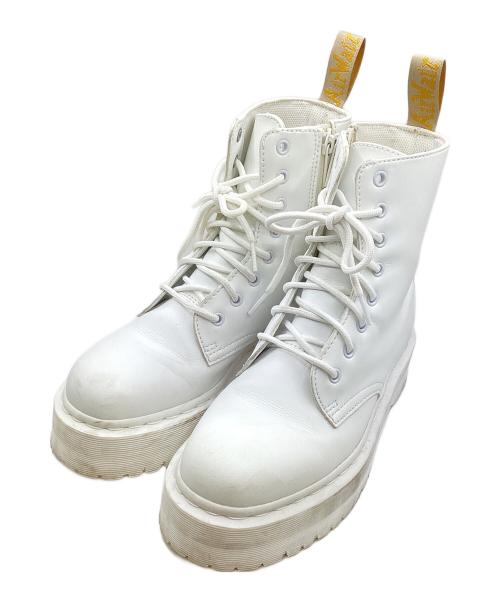 Dr.Martens（ドクターマーチン）Dr.Martens (ドクターマーチン) V JADON II MONO 8ホールブーツ ホワイト サイズ:25cmの古着・服飾アイテム