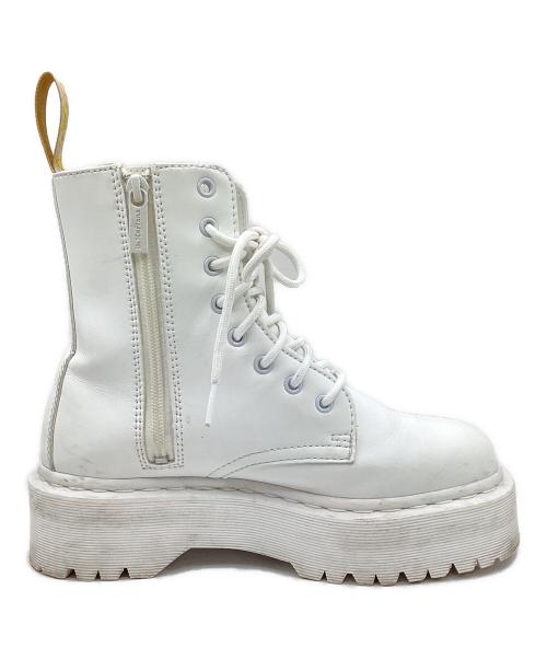 Dr.Martens（ドクターマーチン）Dr.Martens (ドクターマーチン) V JADON II MONO 8ホールブーツ ホワイト サイズ:25cmの古着・服飾アイテム