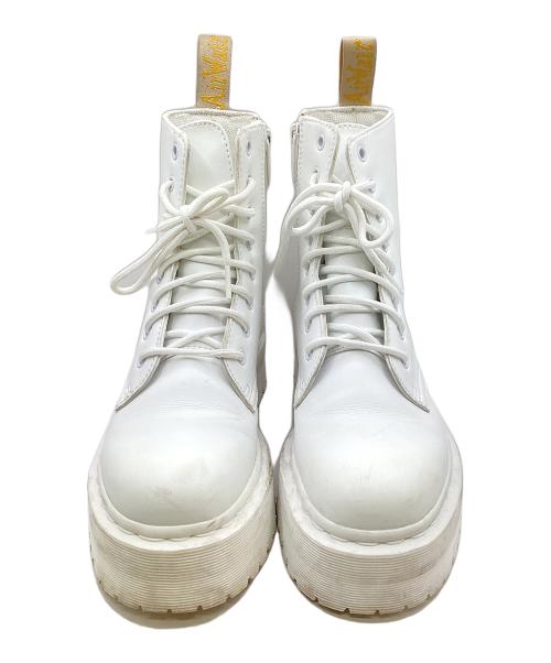 Dr.Martens（ドクターマーチン）Dr.Martens (ドクターマーチン) V JADON II MONO 8ホールブーツ ホワイト サイズ:25cmの古着・服飾アイテム