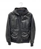 Hysteric Glamourヒステリックグラマー）の古着「レザージャケット」｜ブラック