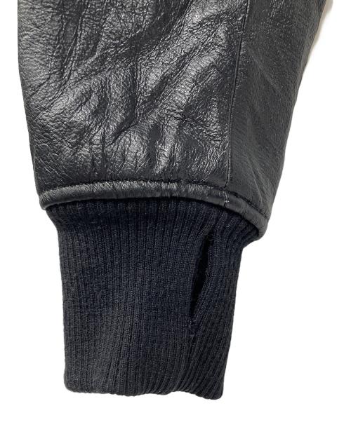 Hysteric Glamour（ヒステリックグラマー）Hysteric Glamour (ヒステリックグラマー) レザージャケット ブラック サイズ:Sの古着・服飾アイテム