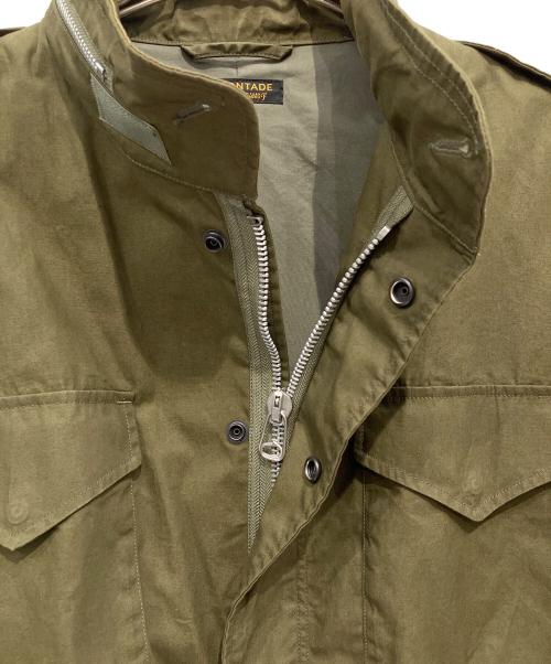 A vontade（アボンタージ）A vontade (アボンタージ) BEAMS (ビームス) フィールドジャケット M-65 グリーン サイズ:Lの古着・服飾アイテム